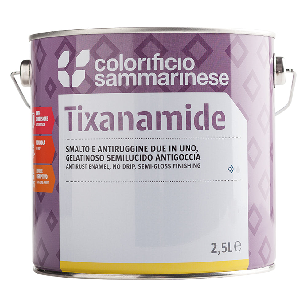 ÉMAIL ANTICORROSION 'TIXANAMIDE' 0,750 Litre Blanc