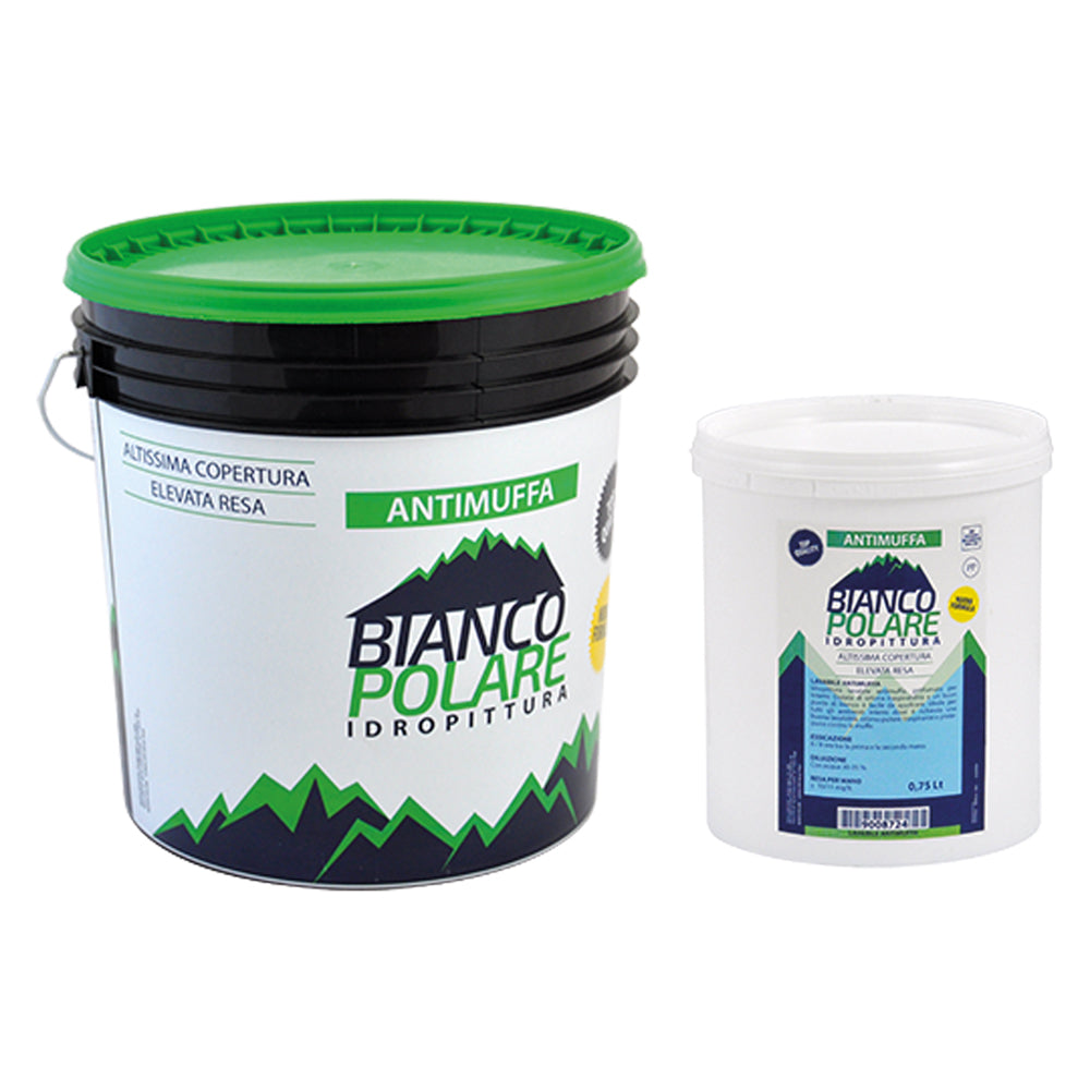 Waschbare, atmungsaktive Antischimmel-Dispersionsfarbe 0,750 Lt.