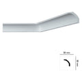 CORNICE DECORATIVA PER SOFFITTO mod. I706 - mm. 50 x 50 x 2 mt