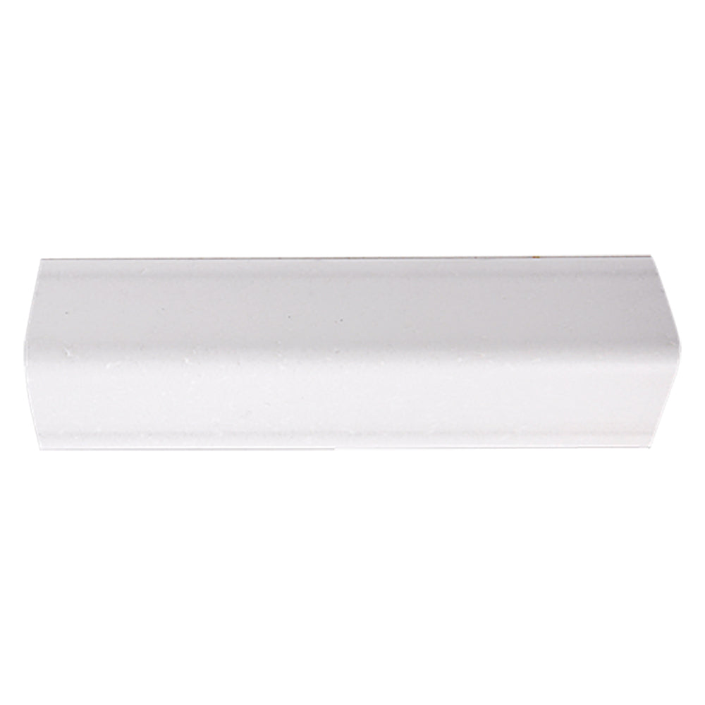 BAROCKER ECKSCHUTZ ORNAMENTAL 30x30 mm H 290 cm - weiß