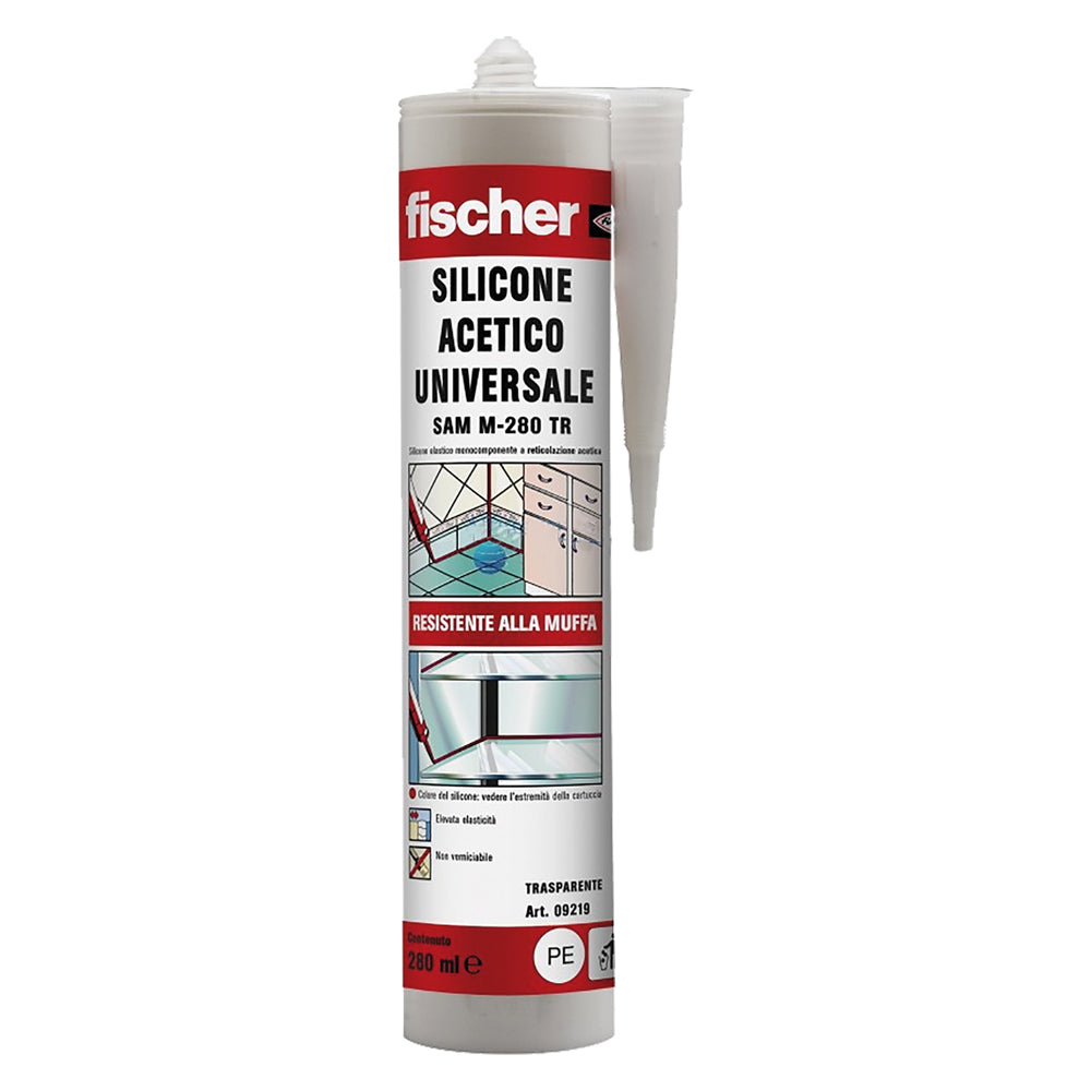 UNIVERSAL-SILIKON DICHTSTOFF RAL 9010 weiß 280 ml