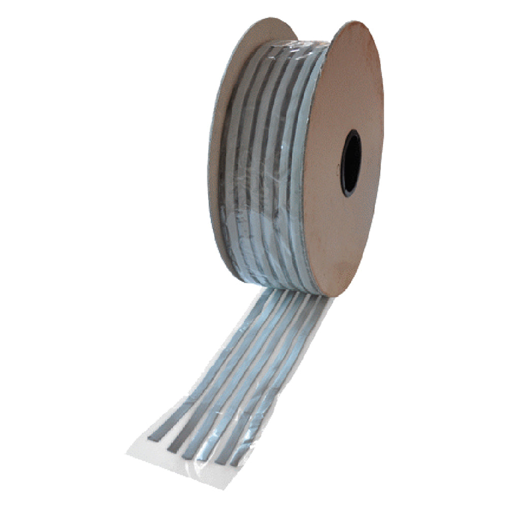 SIGILLANTE PREFORMATO ELASTOPLASTICO mm 10 x 3 - strisce grigie ML 150