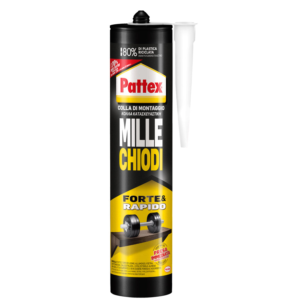 ADHÉSIF CLOU SANS CLOU « FORT&RAPIDE » 400 g blanc