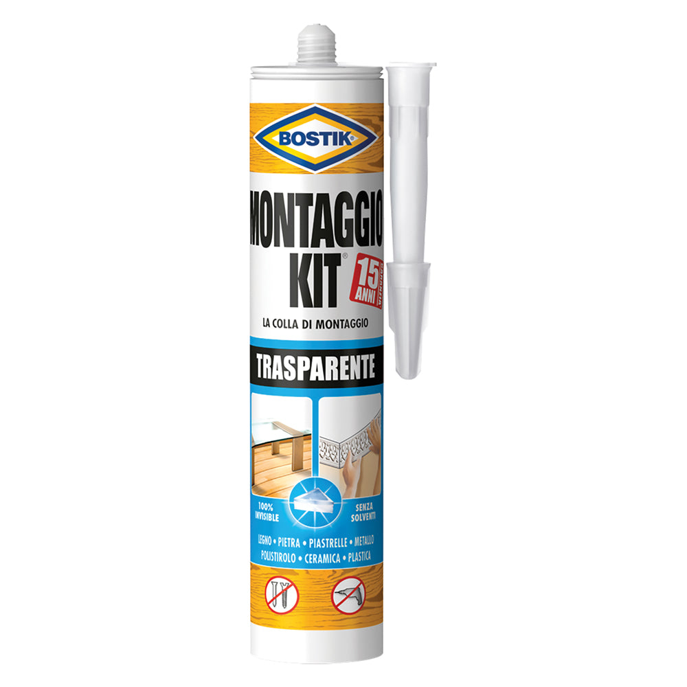 COLLE «KIT DE MONTAGE» TRANSPARENTE 310 g - cartouche