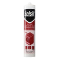 SILICONE ACÉTIQUE HAUTE TEMPÉRATURE « SNH » rouge 310 ml - (ral 3024)