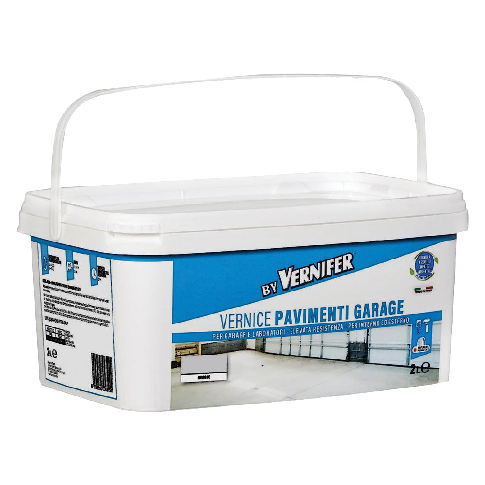 VERNICE BASE ACQUA PAVIMENTI GARAGE 'VERNIFER' Lt. 2 - grigio (4815)