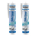 SILICONE ACÉTIQUE SANITAIRE transparent 280 ml