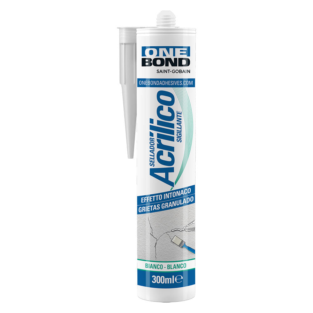 SILICONE ACRILICO EFFETTO RUVIDO  bianco ml 300