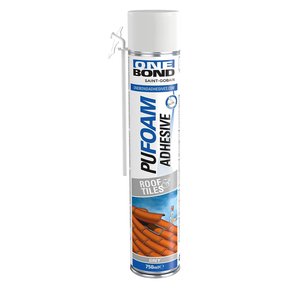 MOUSSE POLYURÉTHANE TUILES 'PU FOAM ROOF TILES' 750 ml - pour pistolet