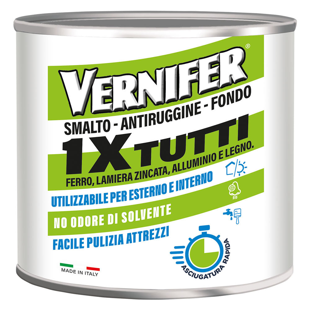 ACRYL-ROSTSCHUTZLACK 'VERNIFER 1 X TUTTI' 500 ml – seidenmatt schwarz (4604)