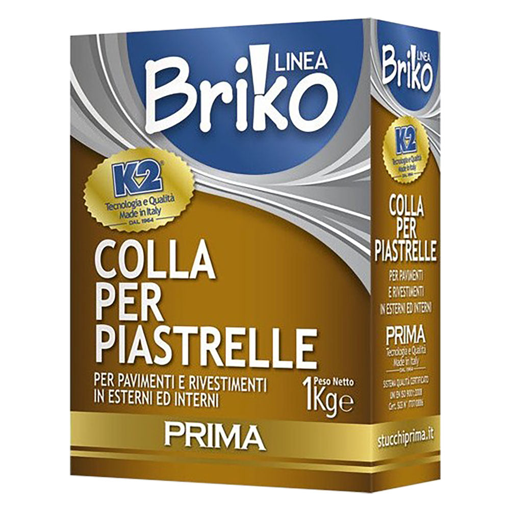 COLLE EN POUDRE POUR CARRELAGE « BRIKO K2 » 1 kg - boîte