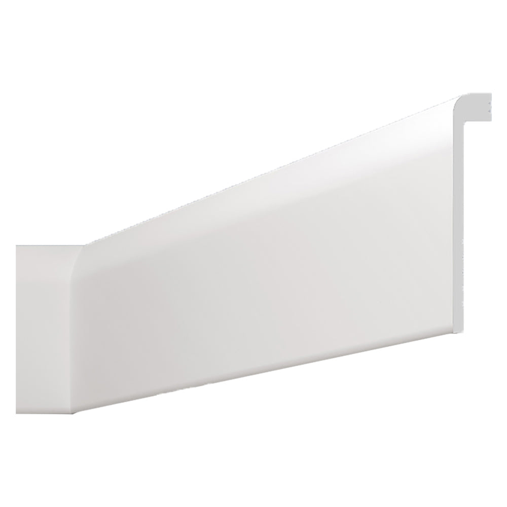 COPRI BATTISCOPA DECORATIVO SERIE 'LUXSTYL' mod. 'L12022' - mm 22 x 120 x 2 mt