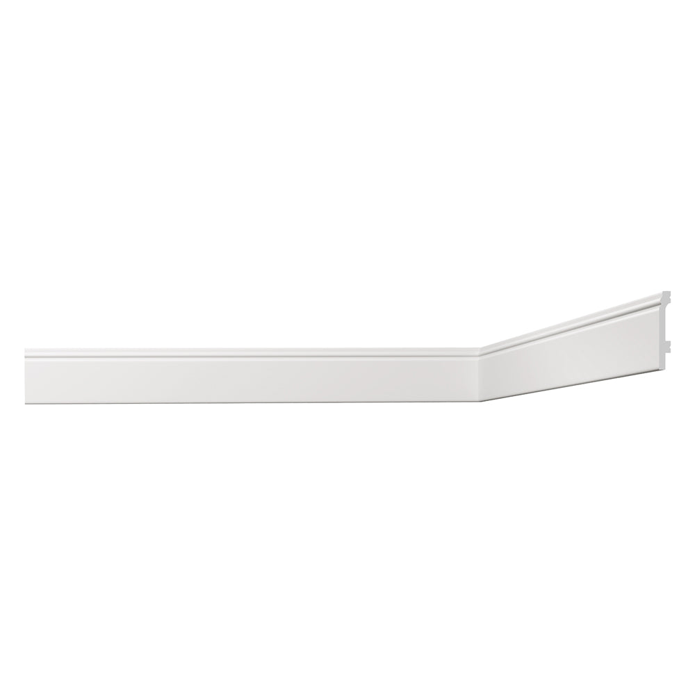 BATTISCOPA DECORATIVO SERIE 'LUXSTYL' mod. 'L8512' - mm 12 x 85 x 2 mt