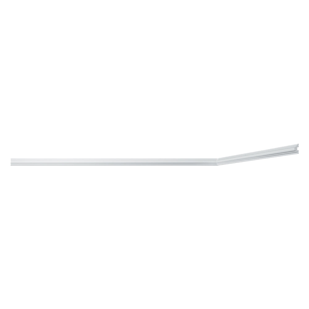 CORNICE DECORATIVA PER SOFFITTO SERIE 'LUXSTYL' mod. 'L2411' - mm. 11 x 24 x 2 mt