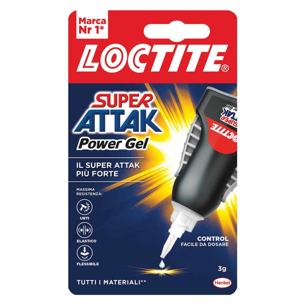 SUPER ATTAK 'POWER GEL CONTROL' gr.3 - trasparente