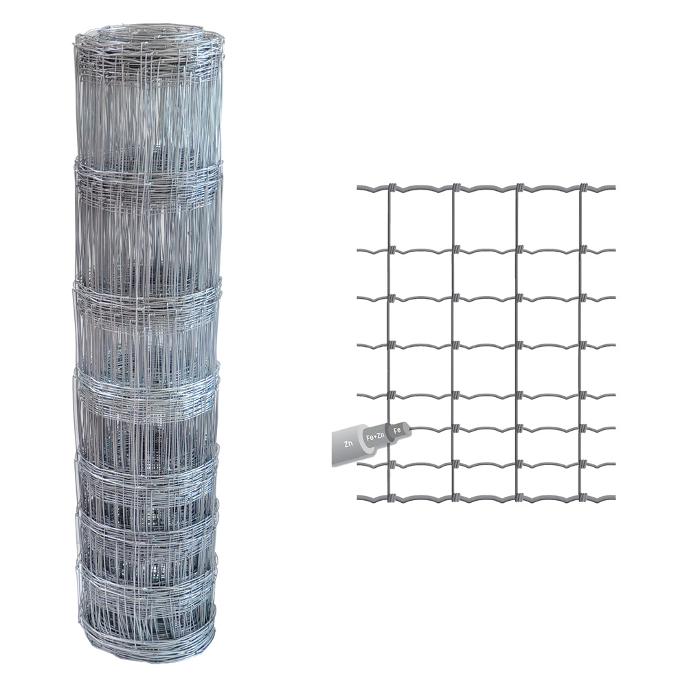 GRILLE DE PROTECTION AGRICOLE H 120 cm. 50 m. - maille 15 fils 9