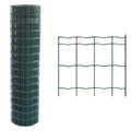 RETE ELETTROSALDATA PLASTIFICATA 76,2 x 63,5 Filo Ø mm. 1,6/2 - H. cm 180 x mt. 25