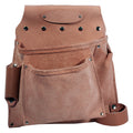 GÜRTELTASCHE FÜR ZIMMERER SPALTLEDER 3 Taschen