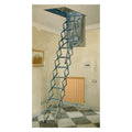Scherentreppe für die Deckenmontage cm 70x90xH. 3 m - 11 Stufen