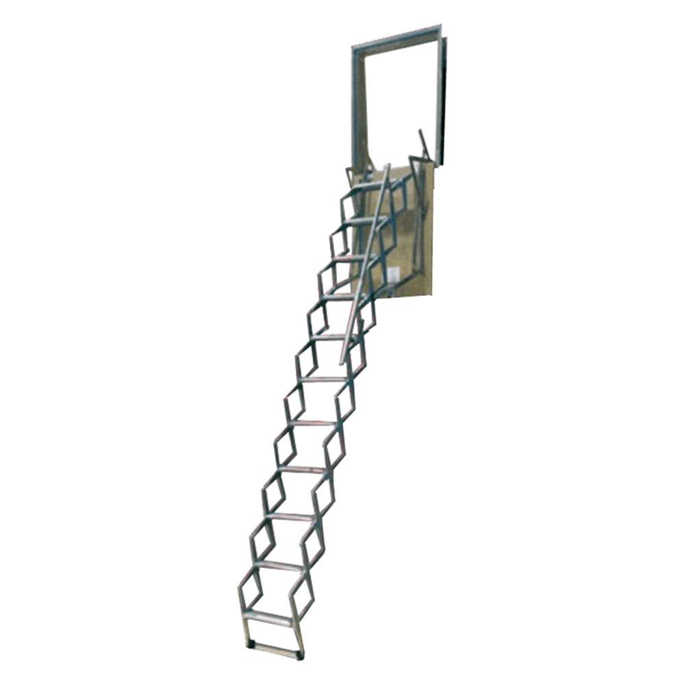 ESCALIER ESCAMOTABLE MURAL 70 x 100 x H. 3 m - 11 marches