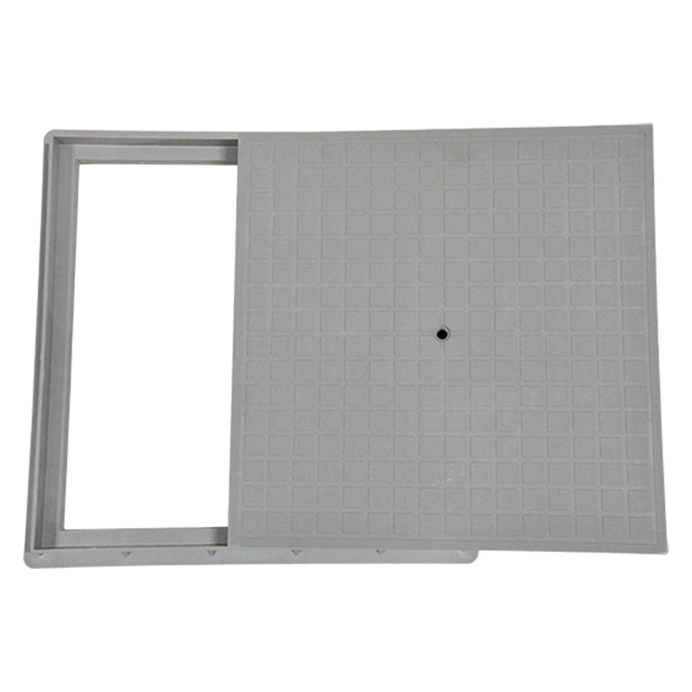 Fußgänger-Schachtabdeckung mit Schraube 55 x 55 cm