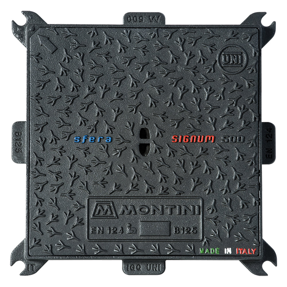GUSSDECKEL KLASSE B125 SIGNUM - 30 x 30 - 6,7 kg