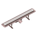 CANALISATION DE DOUCHE AVEC GRILLE cm 56 x 5,3 x 4,2 + 55 x 4,6 x 1,4