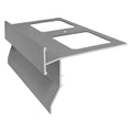Balkon-/Terrassen-Tropfkante „TOP“ Kunststoff – Breite 85 mm / Länge 2,6 m Farbe grau