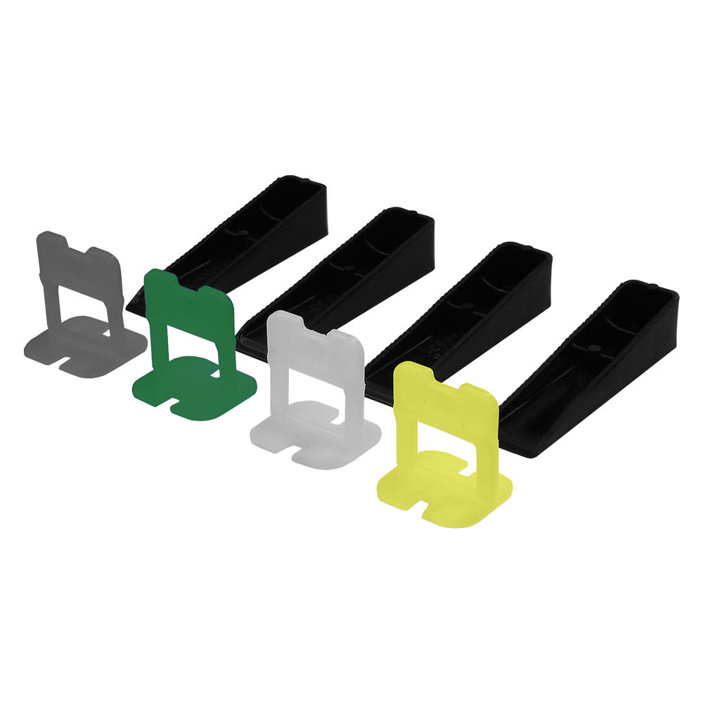 BASE LIVELLANTE CON FERITOIA PER CUNEO  fuga 0,5 mm - colore verde