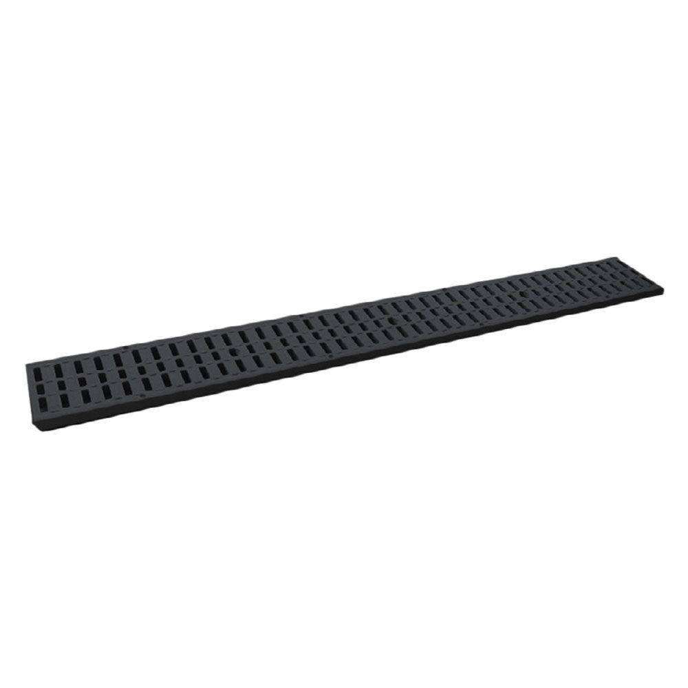 GRIGLIA POLIPROPILENE PER CANALETTA 'NOR' A15 - cm 100 x 13 x H. 3,2