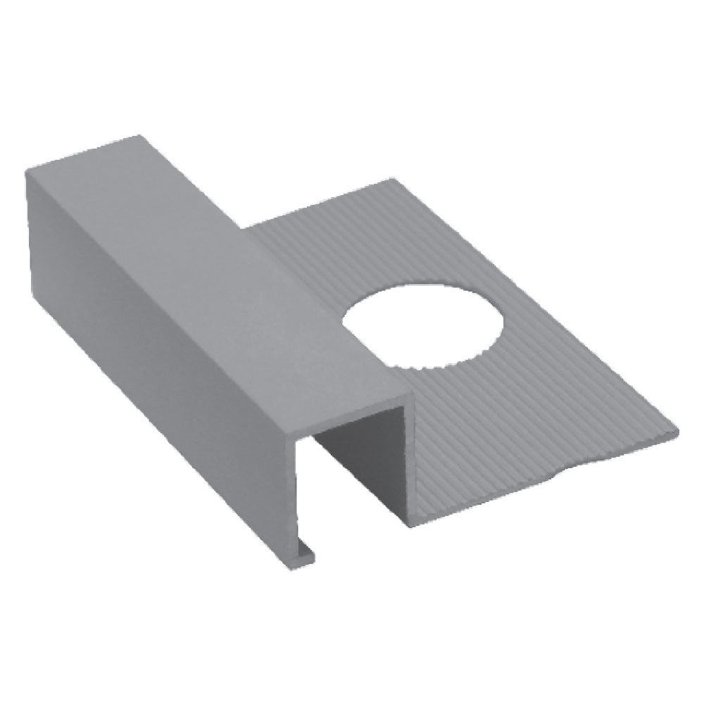 PROFILÉ JOLLY POUR CARRELAGE BORDS CARRÉS mm 10 H.cm 250 brillant