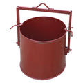SEAU À CHAUX CYLINDRIQUE 90 L Ø 47 x H 47 x H tot. 66