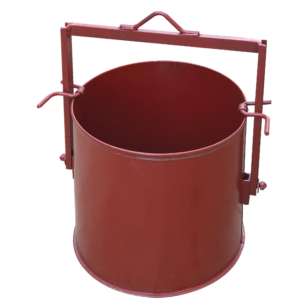 SEAU À CHAUX CYLINDRIQUE 90 L Ø 47 x H 47 x H tot. 66