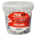 NYLON-DÜBEL 'FIXIT' Ø 6 x 33 mm SCHRAUBE 4 x 40 mm 300 Stk.
