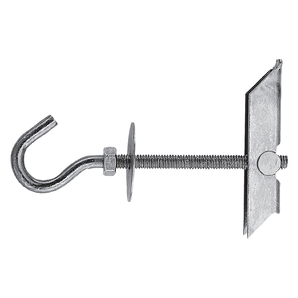 CHEVALET DE FIXATION AU PLAFOND EN ACIER AVEC ŒIL OUVERT KDH6 M6 x 100 mm