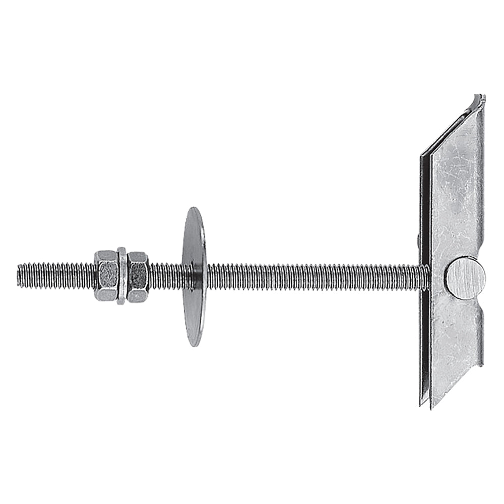 ANCRAGE AU PLAFOND ACIER AVEC TIGE ET DOUBLE ÉCROU KD 6 M6 x 100 mm