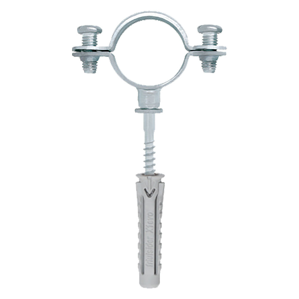 SCHELLEN MIT SCHRAUBE UND DÜBEL „CFC“ Ø 26 mm – Dübel 8 x 40 mm