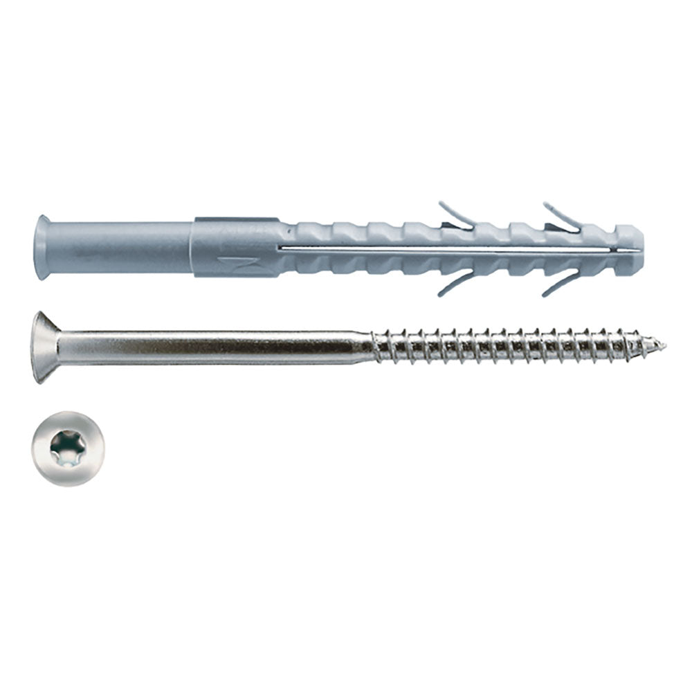 CHEVALET NYLON « LATER CORNICE » C10A 200 LUVT 10 x 200 - vis Torx T40 7 x 205