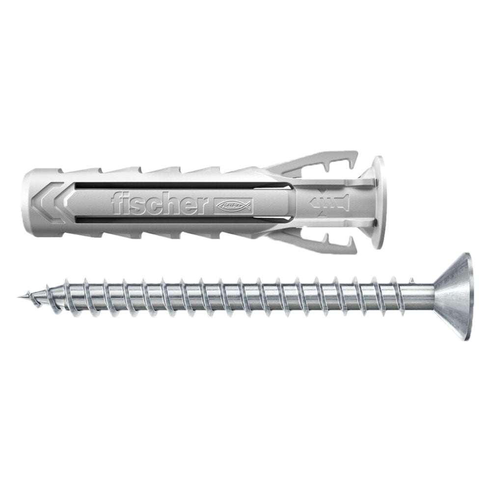 NYLONDÜBEL MIT SCHRAUBE „SX PLUS -S“ Ø 10 x 50 – Schraube 6 x 60 mm