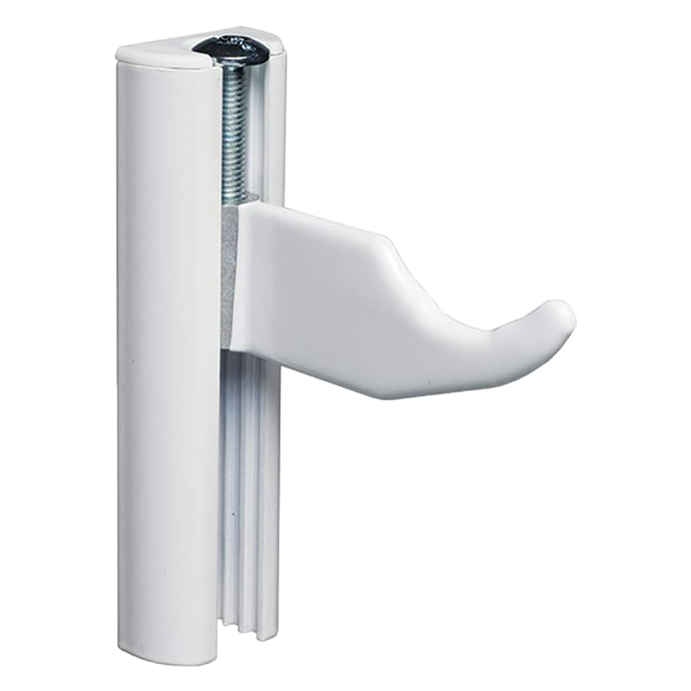 ABLAGEKONSOLE FLACH FÜR ALUMINIUMHEIZKÖRPER AUF RIGIPS 'RC' Ø 8 (Bohrung) x 68 mm (Nabenmitte/Wandabstand)
