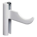 WANDKONSOLE FLACH FÜR RIPPENROHRHEIZKÖRPER AUF RIGIPSPLATTEN 'TC' Achsabstand Nabe/Wand 78 mm - 2/3 Säulen