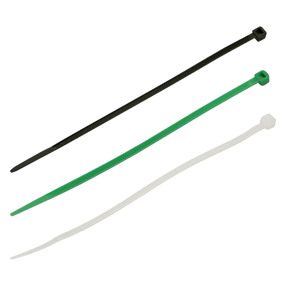 FASCETTA A STRAPPO PER CABLAGGIO mm 2,5 x 100 - nero