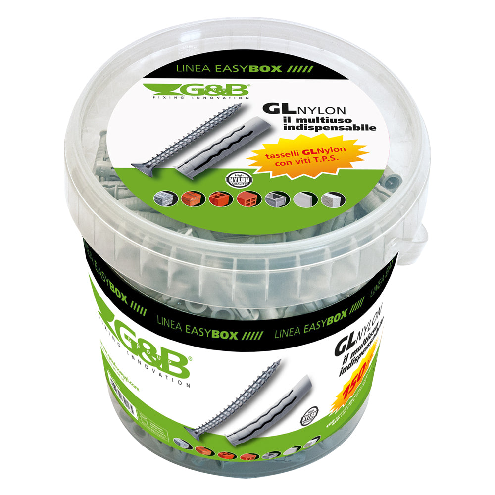 CHEVILLE NYLON 'GL' GL8 VPS 8 x 40 150 pces
