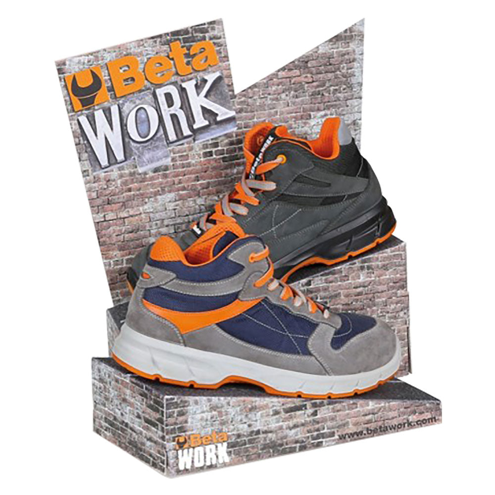 SCHUHDISPLAY FÜR ARBEITSSCHUHE „BETA“ 2-fach