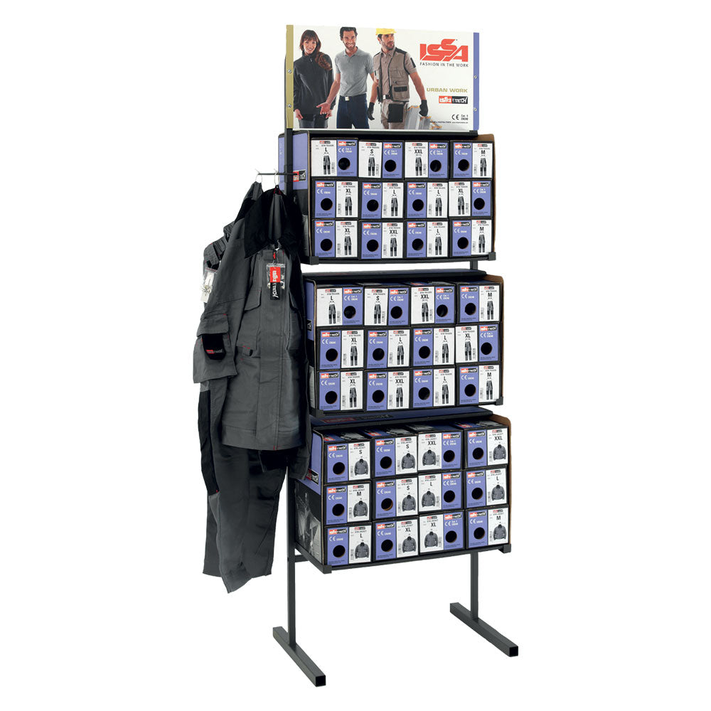 PRÉSENTOIR À VÊTEMENTS « ISSA » livré vide