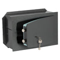 TRESOR MIT SCHLÜSSEL '8A010' 36 x 24 x 19,5 cm - 2 Riegel