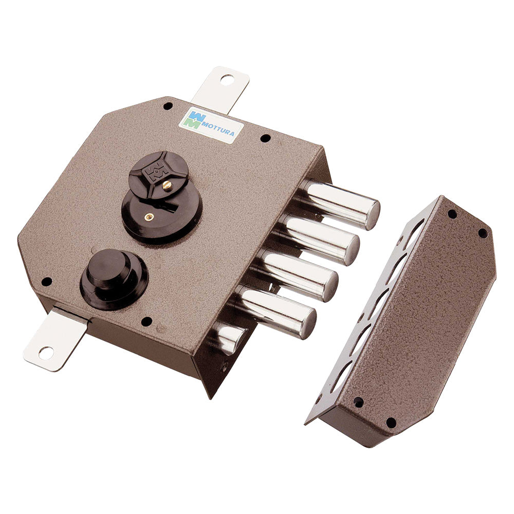 SERRURE TRIPLE ART. 530 Dr. E 63 - mm 132 x 146