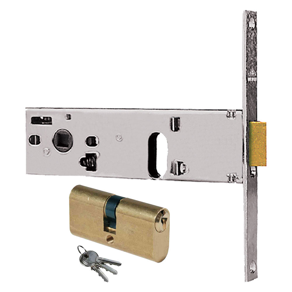 SERRATURA DA INFILARE ART.  704 1 mand. 154 x 44 x 3 - E 60 - fr.20