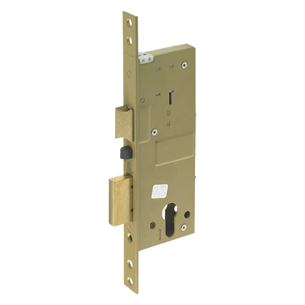 SERRURE ÉLECTRIQUE À ENCASTRER POUR PORTE EN BOIS ART. 581 ET 59,5 - têtière carrée