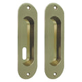 POIGNÉE POUR PORTES COULISSANTES sans perçage - chrome satiné